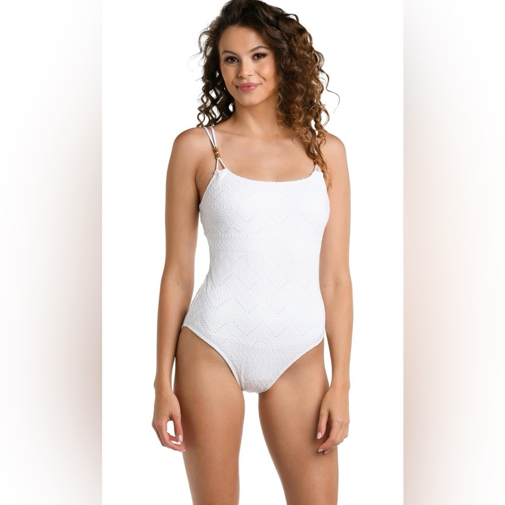 La Blanca Women's One Piece Swimsuit Lingerie Tummy Control Bathing Suit